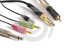 Various audio conectors