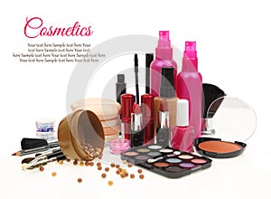 Various beauty products