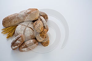 Various bread loaves