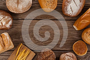 Various bread loaves