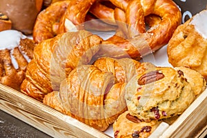 Various Bread and Sheaf of Wheat