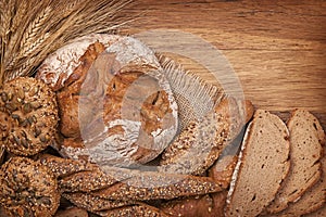 Various bread