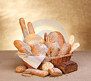 Various breads photo