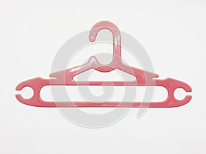 Various Bright Colorful Plastic Hanger for Clothes Drying Room Appliances in White Isolated Background 14