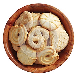 Various butter biscuits