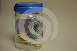 Various charging cables