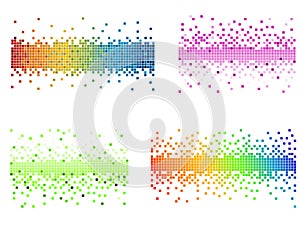Various colors pixel