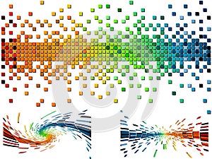 Various colors pixel