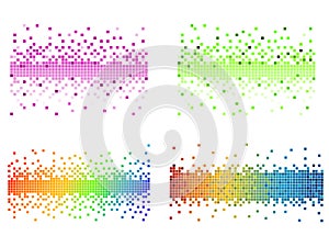 Various colors pixel