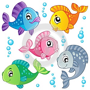 Various cute fishes collection 3