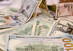 Various dollar notes