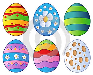Various Easter eggs