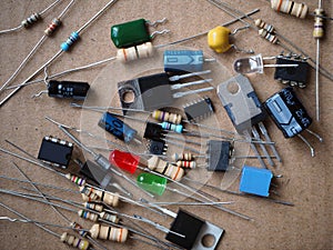 Various electronic circuit components