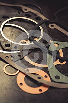 Various engine gaskets photo