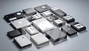 Various External Hard Drives for Data Backup