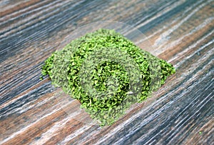 Various forms of parsley