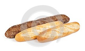 Various of french baguette