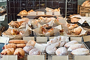Various fresh bakery
