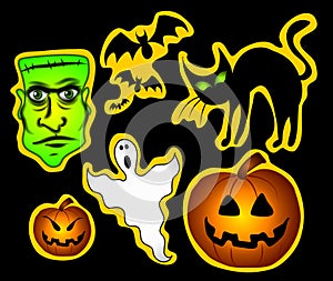 Various Halloween Clip Art