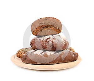 Various healthy bread.