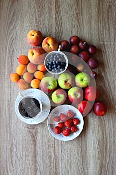 Various Healthy Fruit