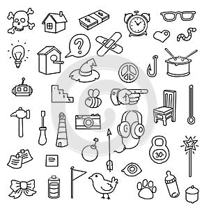 Various icons