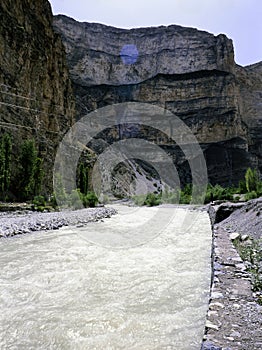 Various images from the Coruh river basin