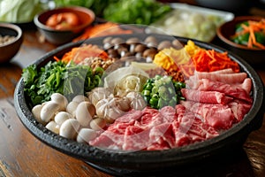 various japanese food served in a restaurant