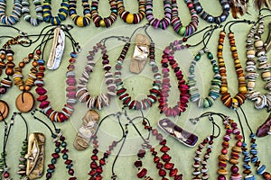 Various jewelery and necklaces