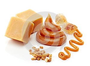 Various kinds of caramel photo