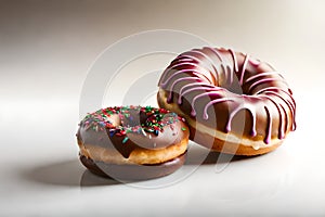 Various kinds of delicious donuts