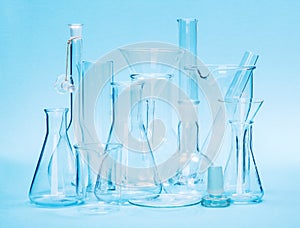 Various laboratory glassware