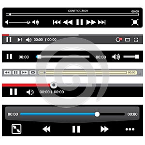 Various media player controls