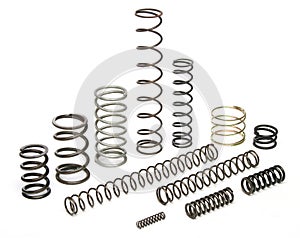 Various metal springs