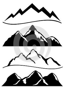 Various mountains