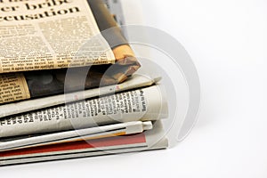 Various newspapers