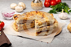 Various Ossetian pies