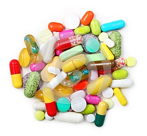 Various pharmaceuticals, pills