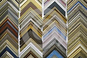 Various picture frames samples