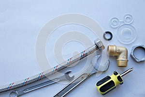 Various plumbers tools