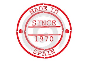 Various Rubber Stamp Made in Spain photo