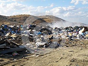 Dump and rubbish place