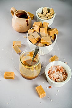 Various salted caramel