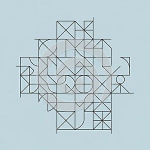 Various shapes like triangles, circles, squares, and rectangles.