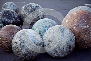 Various Sizes of Atlas Stones for Weight Lifting