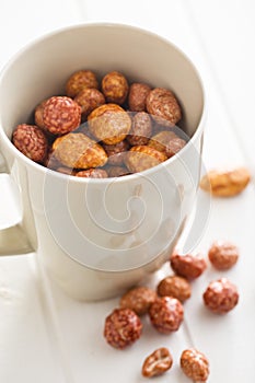 Various sugared nuts