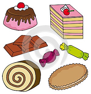 Various sweet collection