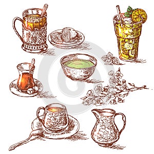 Various Teas Set