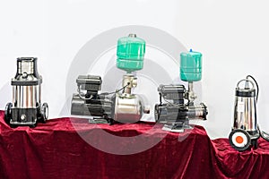 Various type automatic constant pressure Centrifugal water pump with electric motor , vertical multistage booster pump and