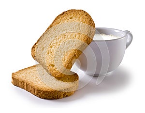 Various types of bread